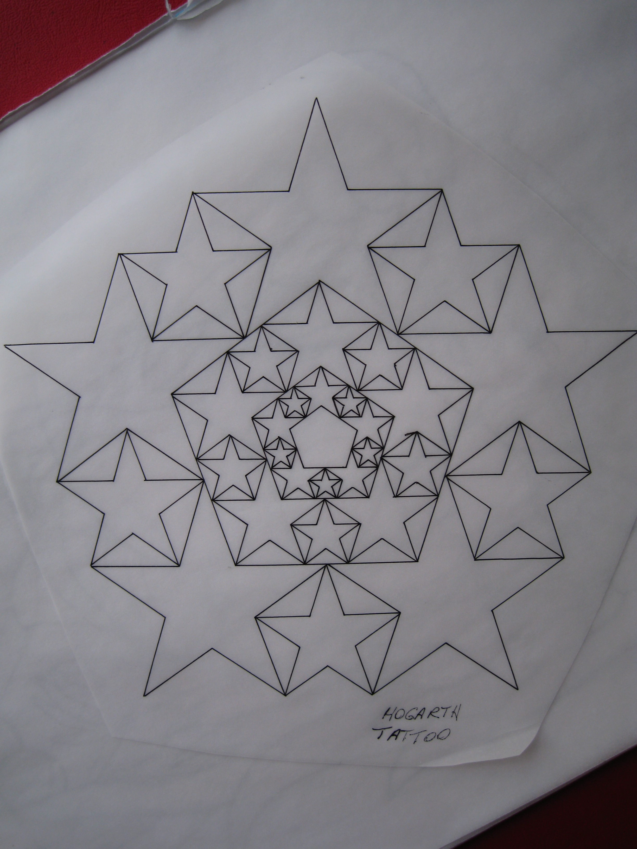 Stars in stars madness drawing